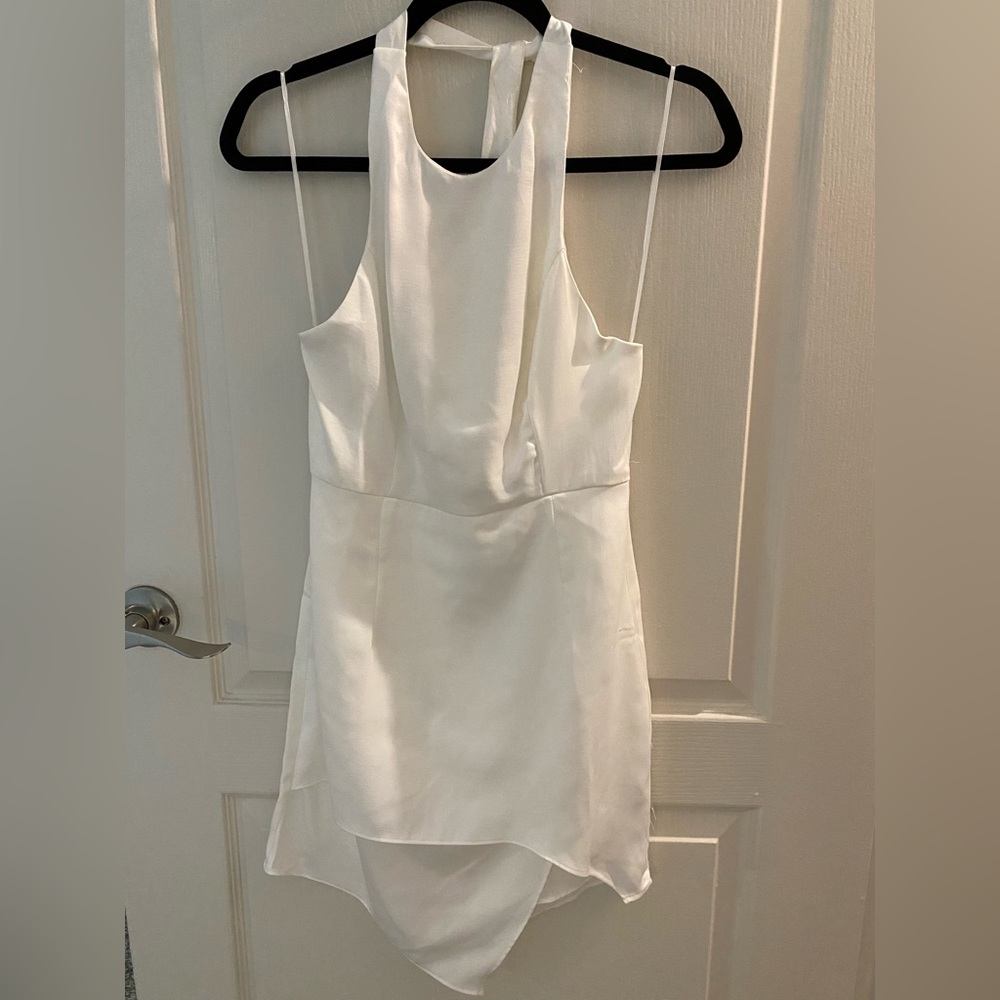 White boutique dress, size S